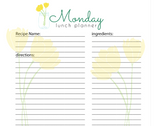 The Homeschool Lunch Planner