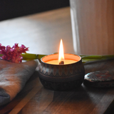 Beeswax and Coconut Oil Candles