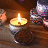 Beeswax and Coconut Oil Candles