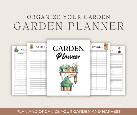 Garden Planner Printable (Instant Download)